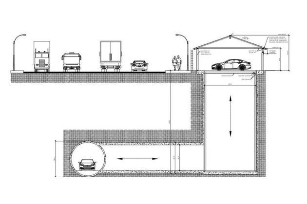 BoringCompany的新型车库设计