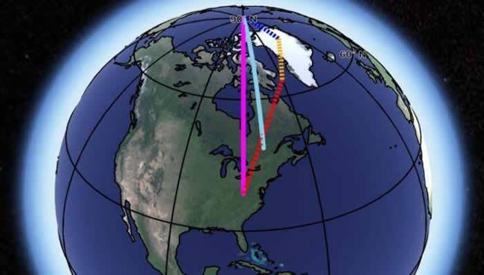 《地球与行星科学通讯》：NASA地质学家新研究揭示数十年前的地轴轻微偏移之谜