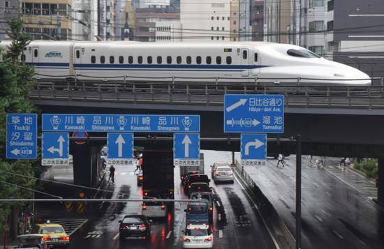 日本新干线（资料图片）