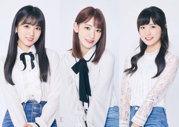 （左起）矢吹奈子、宫胁咲良和本田仁美将暂停AKB48活动