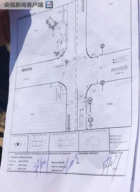 △土耳其宪兵队关于车祸事故初步报告（余鹏拍）