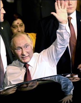 俄罗斯总统普京（图片来源：时事通信社）