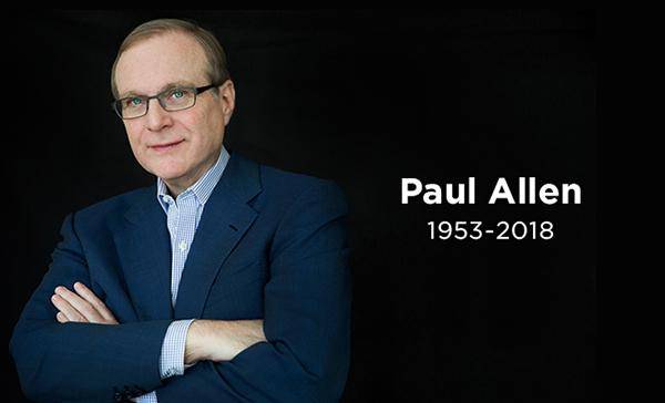 微软公司联合创始人保罗艾伦（PaulAllen）去世