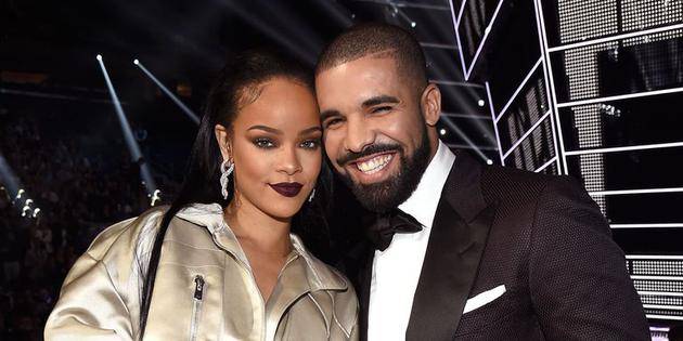 公鸭德雷克（Drake）和蕾哈娜（Rihanna）