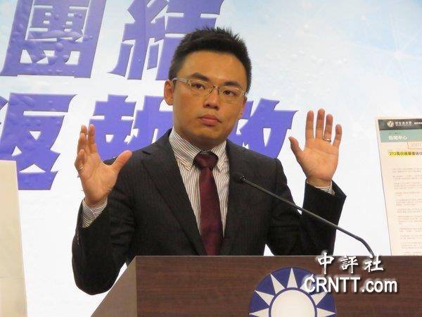 国民党发言人洪孟楷图片来源：香港中评社