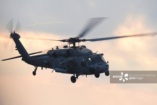 MH-60“海鹰”直升机资料图（图片来源：视觉中国）