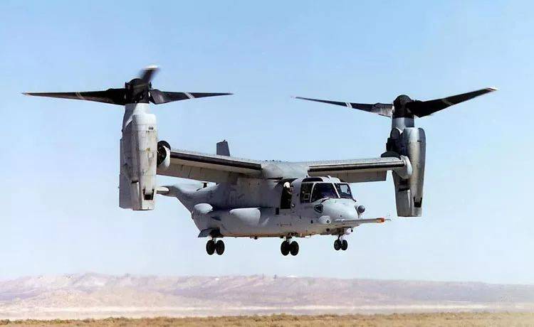 ▲MV-22“鱼鹰”运输机