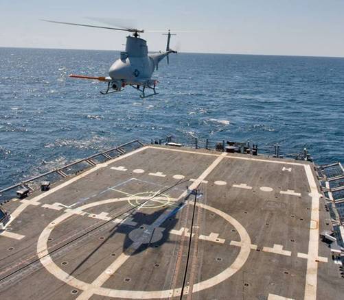 台军拟向美国采购MQ-8B无人机（图片来源：台湾《联合报》）