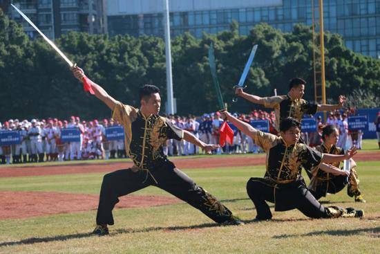 武术表演（摄：罗伊晴）