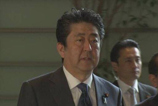 日本首相安倍晋三（图源：NHK）