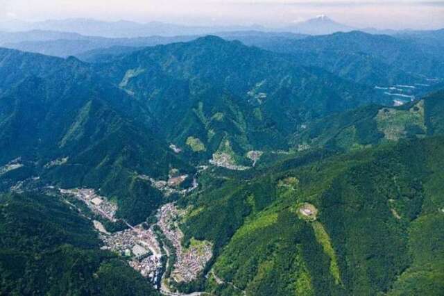 位于东京都多摩地区的奥多摩町图片来自日本空屋中介网站