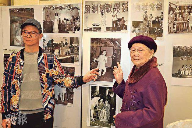 记者会上，梅妈和梅启明展出梅艳芳的珍贵相片作宣传。