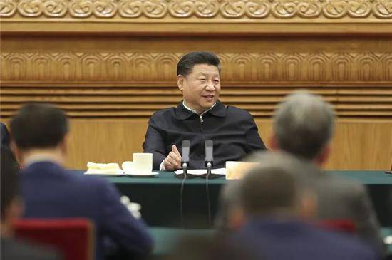 2018年11月1日，习近平在北京人民大会堂主持召开民营企业座谈会