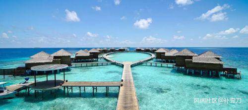 马尔代夫因美丽海景而闻名世界。