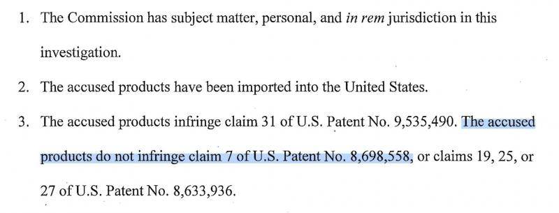 FTC对苹果侵犯高通利案件的判断书。图片来源：FTC。