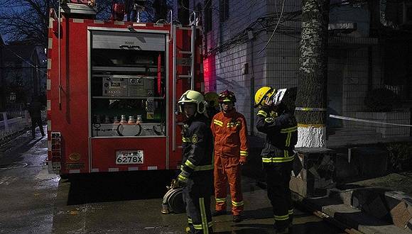 北京交通大学实验室爆炸事故现场。图片来源：视觉中国