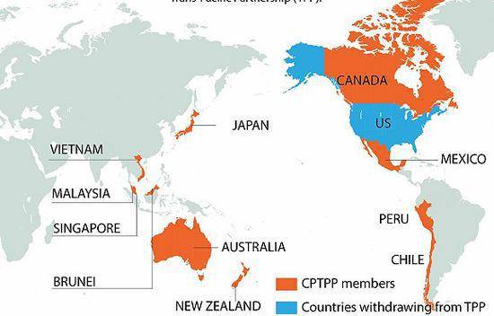 11国成员地图。图片来源：网络