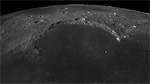 嫦娥三号着陆的月球正面虹湾地区局部地形