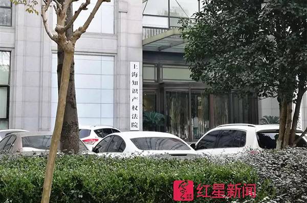 该案在上海知识产权法院庭审受访者供图