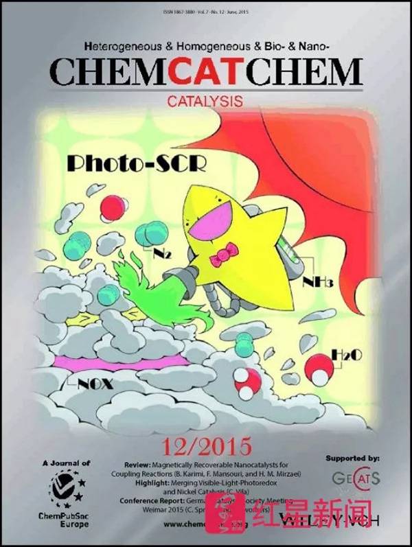 ChemCatChem杂志封面受访者供图