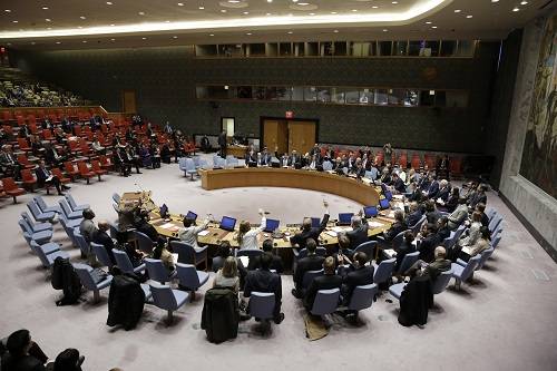 2016年11月30日，联合国安理会再次通过涉朝鲜决议。新华社记者李木子摄