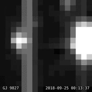 开普勒望远镜关机前拍下的最后一张照片“LastLight”发表可以看到超冷红矮星TRAPPIST-1