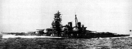 图为旧日本海军“比睿”号战列舰