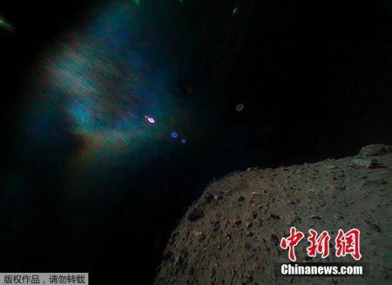 资料图：“隼鸟2号”抵达小行星“龙宫”。