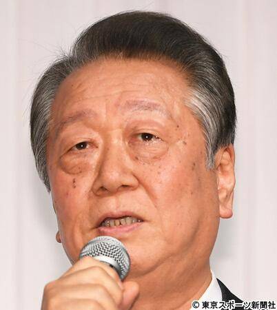 日本自由党联合党首小泽一郎