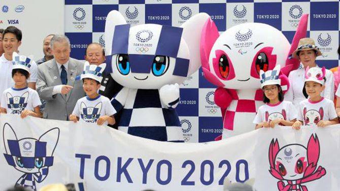 ▲2020东京奥运会吉祥物。