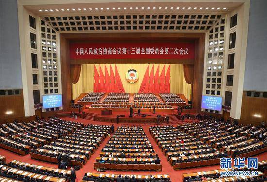 3月3日，中国人民政治协商会议第十三届全国委员会第二次会议在京开幕。（新华社记者姚大伟/摄）