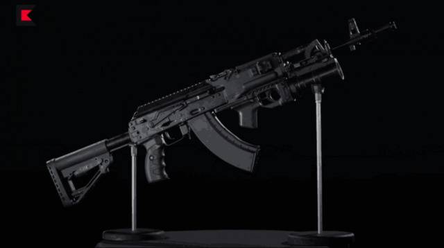 （AK-203突击步枪图片来源：RT）