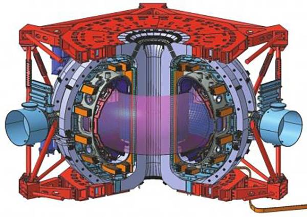 磁约束核聚变示范堆示意图