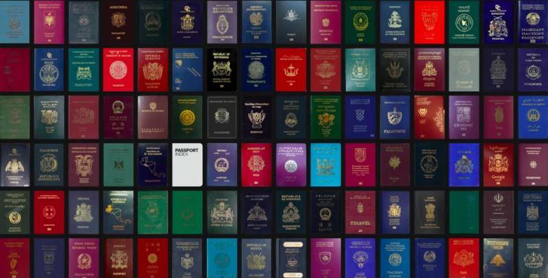 各国护照有的通行无阻，有的寸步难行。