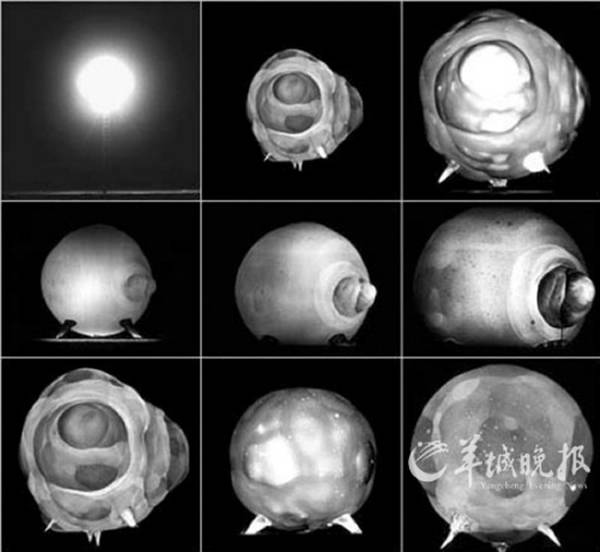 科学家获得毫秒级核武器爆炸画面