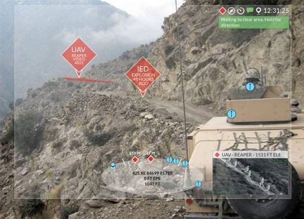 屏幕会标示出如敌军位置、卫星轨迹、导航航点及任务目标等有用资讯。