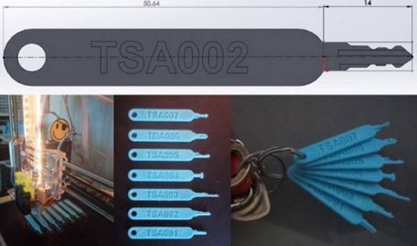 程序代码分享网站Github上找得到TSA万能钥匙的设计蓝图