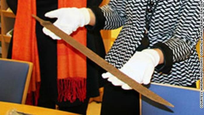 纯铁打造的维京千年古剑