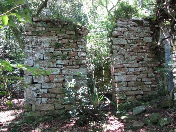 在阿根廷丛林深处的残馀建筑，相信在二战期间准备用作纳粹巢穴。