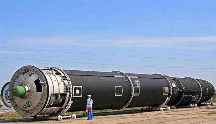 俄罗斯撒旦2号“RS-28萨尔马特”RS-28Sarmat洲际战略导弹一枚可摧毁整个法国