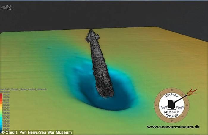 第三帝国将领乘坐逃跑的德国U-3523潜艇在斯卡格拉克海峡海底被发现