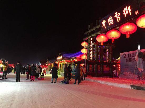 雪韵大街夜景