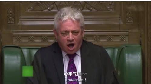 英国下议院议长伯科被英媒称为“脱欧毁灭者”。（图片来源：视频截图）