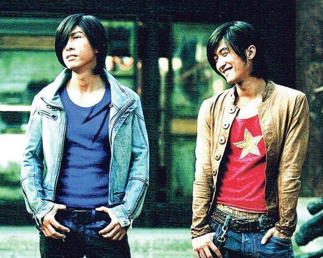甄子丹（左）与谢霆锋在2006年合演《龙虎门》，相隔13年再次合作。