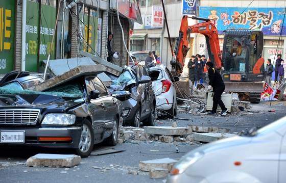 2017年11月，韩国浦项发生5.4级地震。