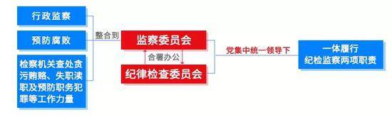 监察体制改革有效整合反腐败资源和力量，在党的集中统一领导下，形成强大合力。