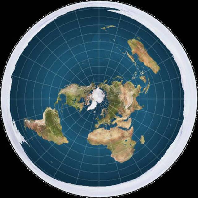 地平理论者眼中的地球