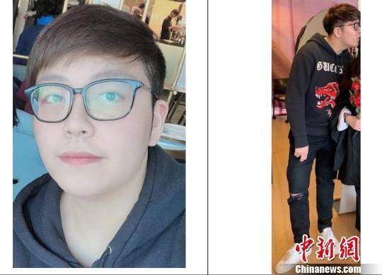 警方公布的受害人WanzhenLU的照片。余瑞冬摄