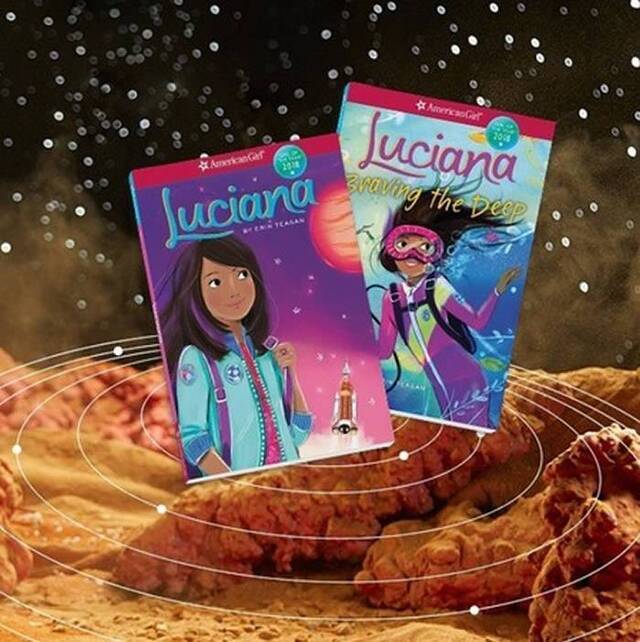 2018年美国女孩洋娃娃出炉：卢西安娜（LucianaVega）梦想成为第一位到火星上的人类