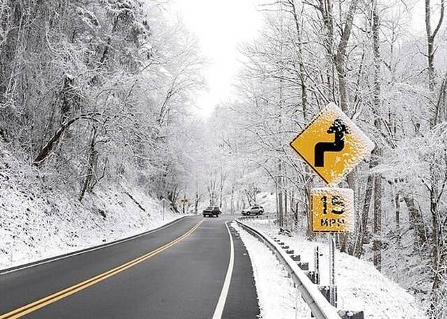 田纳西州经历了一个白色冬天。